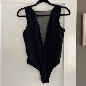 Victoria’s Secret black lingerie/bodysuit